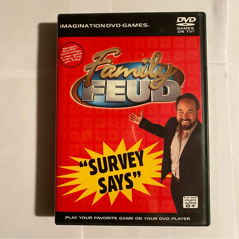 -Imagination DVD Games Family Feud “Survey Says” DVD